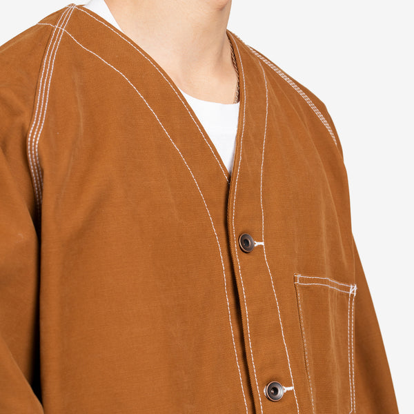 Engineer Jacket Light Canvas Brown