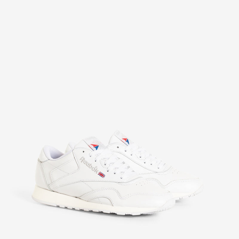 Classic Leather Plus Footwear White | Pure Grey | Vector Red Footwear