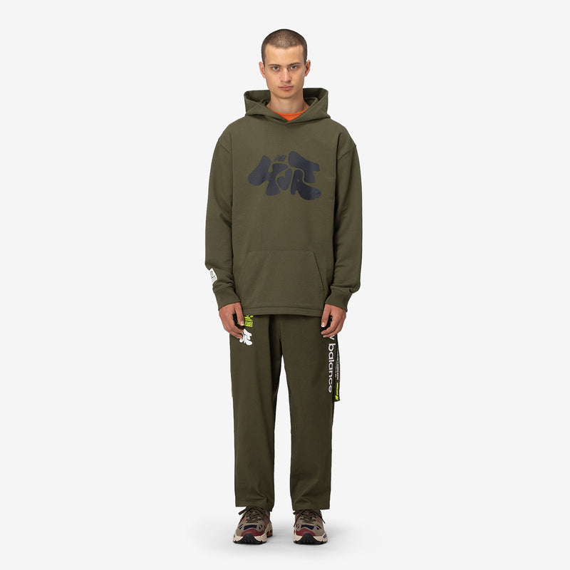 Salehe Bembury Yurt Hoodie Oakleaf Green