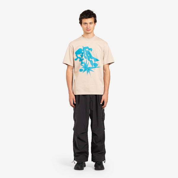 Life Human Nature Short Sleeve T-Shirt Beige