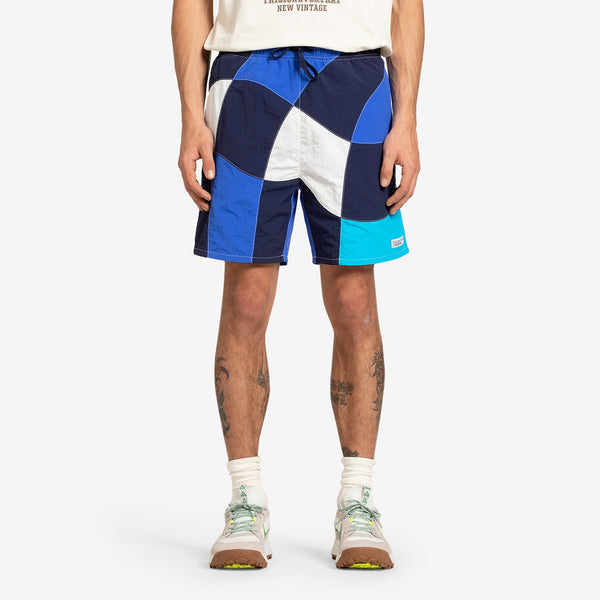 Wave Short Blue