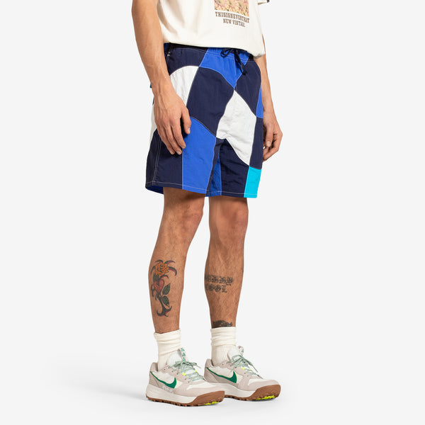 Wave Short Blue
