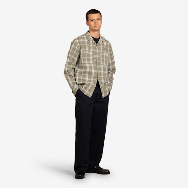 Dylan Check Shirt Light Green