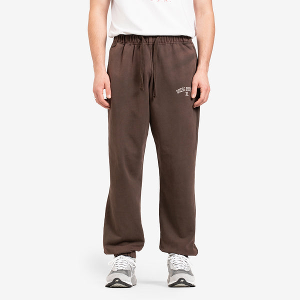 Eli Russell Linnetz Washed Terry Sweatpant Brown Espresso