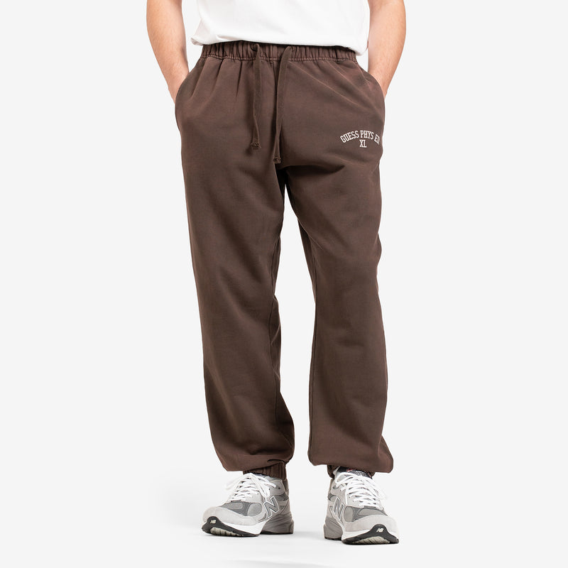 Eli Russell Linnetz Washed Terry Sweatpant Brown Espresso