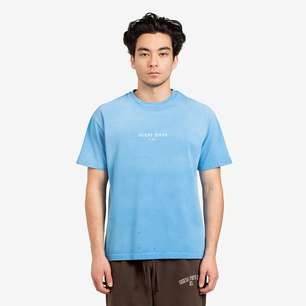 Eli Russell Linnetz Classic Logo Tee Mediterranean Blue