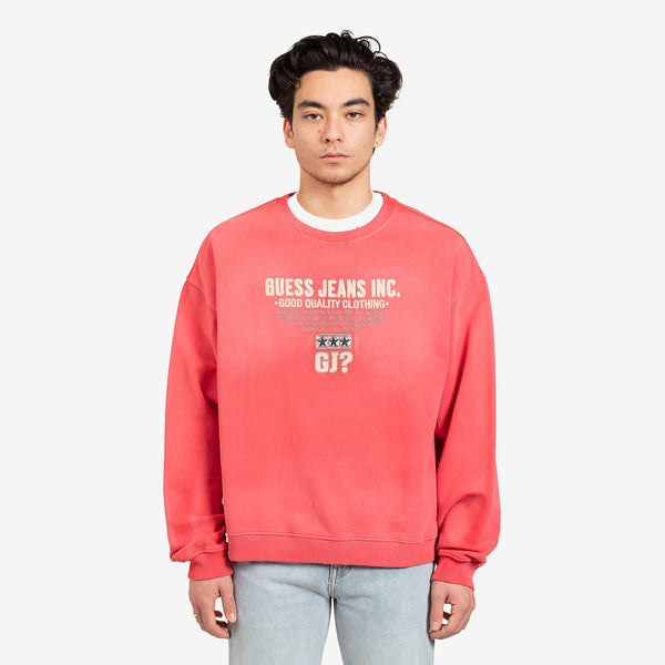 Eli Russell Linnetz Crewneck Sweatshirt Bonfire Red