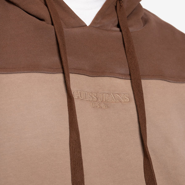 Eli Russell Linnetz Two Tone Hoodie Roasted Almond