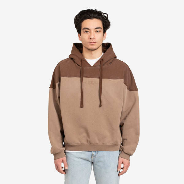 Eli Russell Linnetz Two Tone Hoodie Roasted Almond