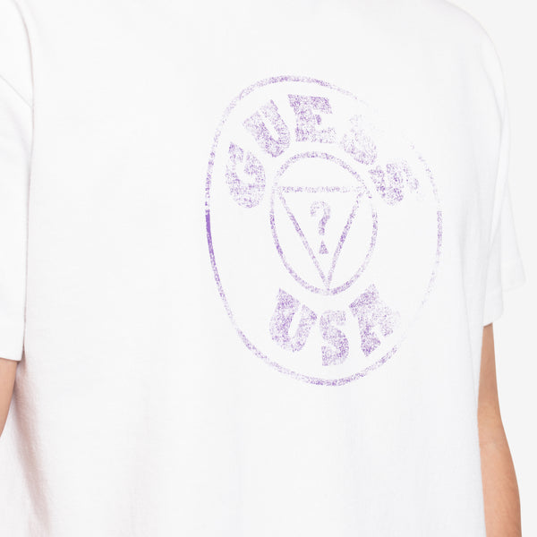 Eli Russell Linnetz Circle Logo Tee Alabaster White