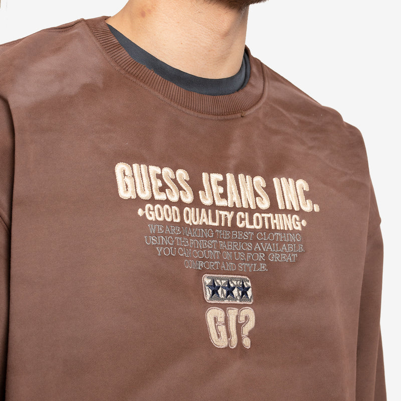 Eli Russell Linnetz Crewneck Sweatshirt Amos Brown