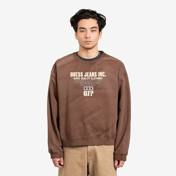 Eli Russell Linnetz Crewneck Sweatshirt Amos Brown