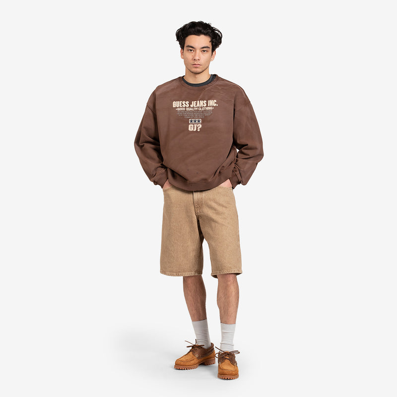 Eli Russell Linnetz Crewneck Sweatshirt Amos Brown