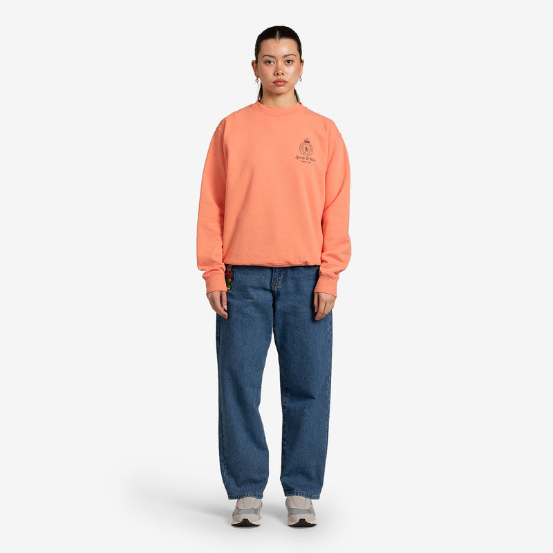 Crown Crewneck Grapefruit