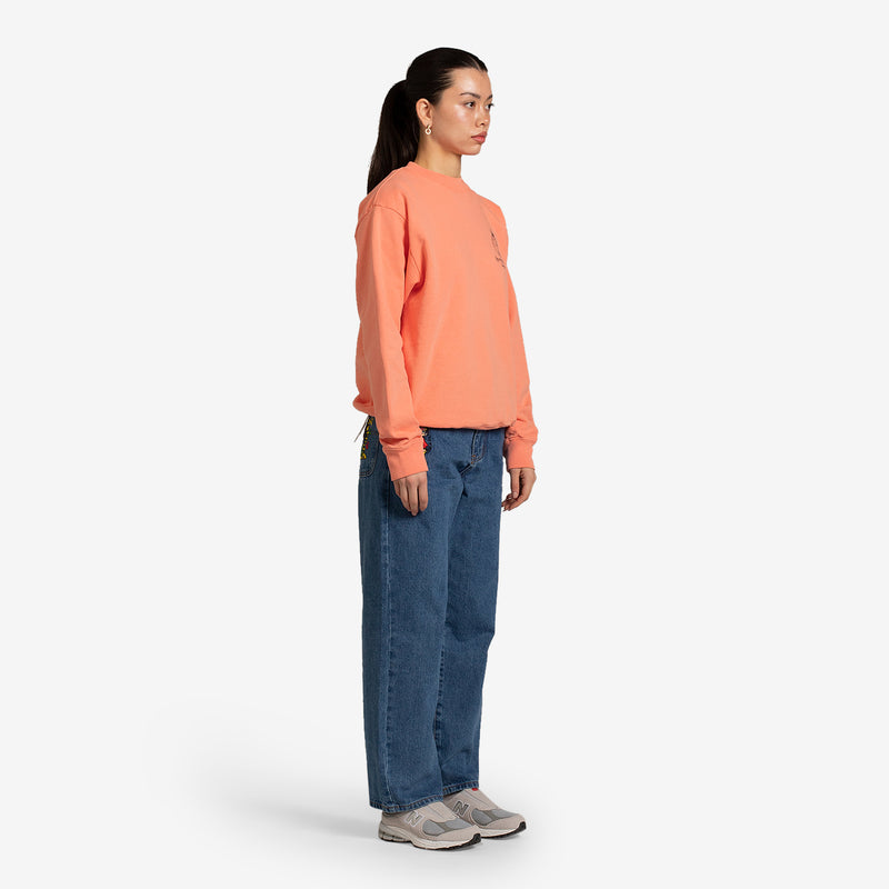 Crown Crewneck Grapefruit