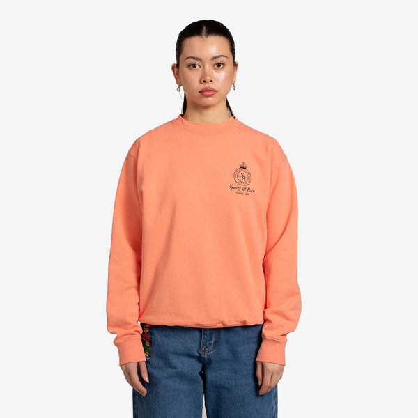 Crown Crewneck Grapefruit