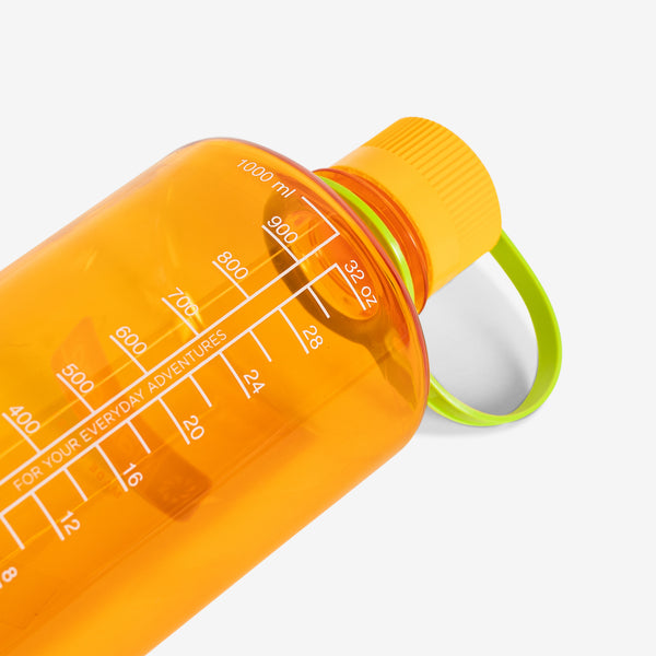 Narrow Mouth Tritan Bottle 1000ml Clementine