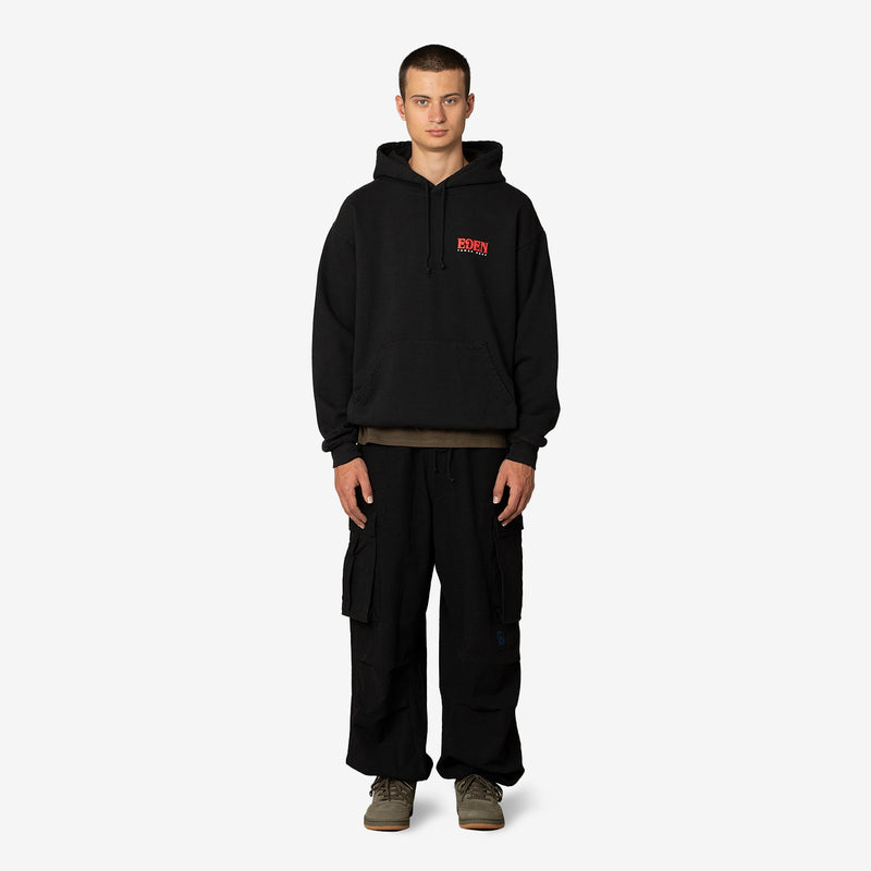 Eden Recycled Hoodie Black
