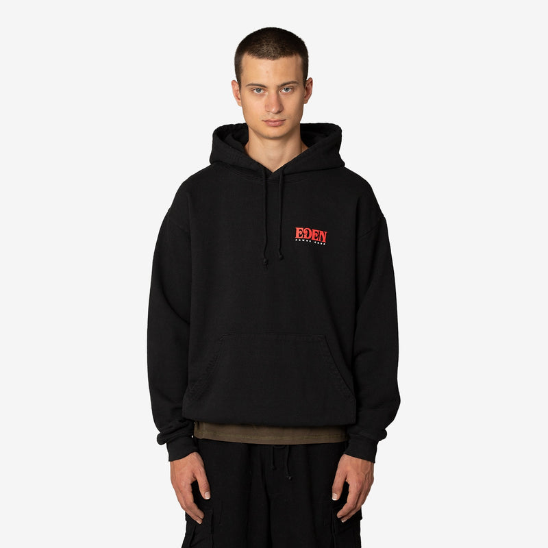 Eden Recycled Hoodie Black