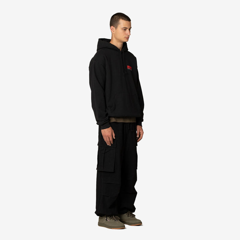 Eden Recycled Hoodie Black