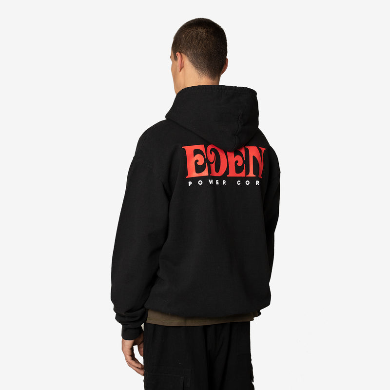 Eden Recycled Hoodie Black