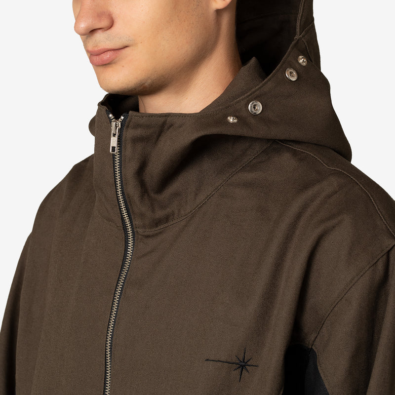 Enoki 2.0 Jacket Hemp + Organic Olive | Black