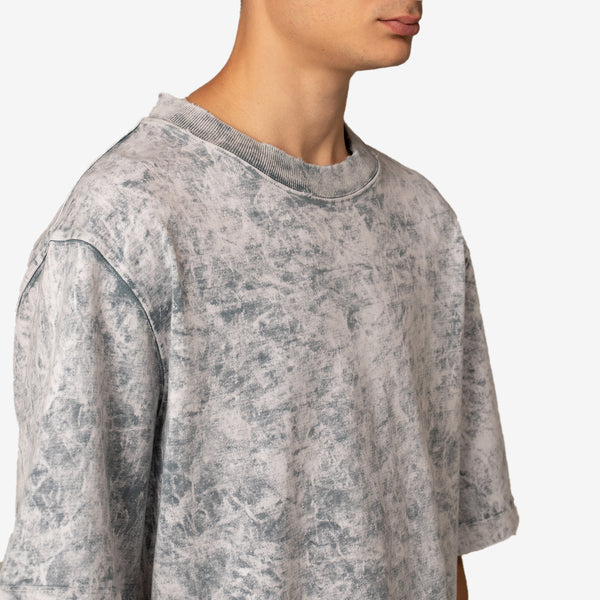 Distressed Tee Grey Acid