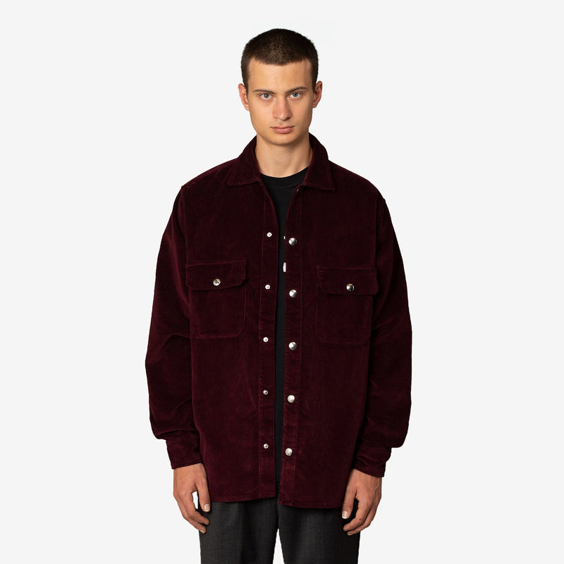 Cor Straight Over Shirt Plum