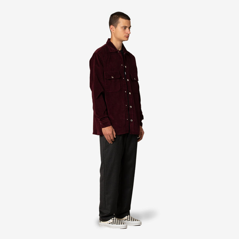 Cor Straight Over Shirt Plum