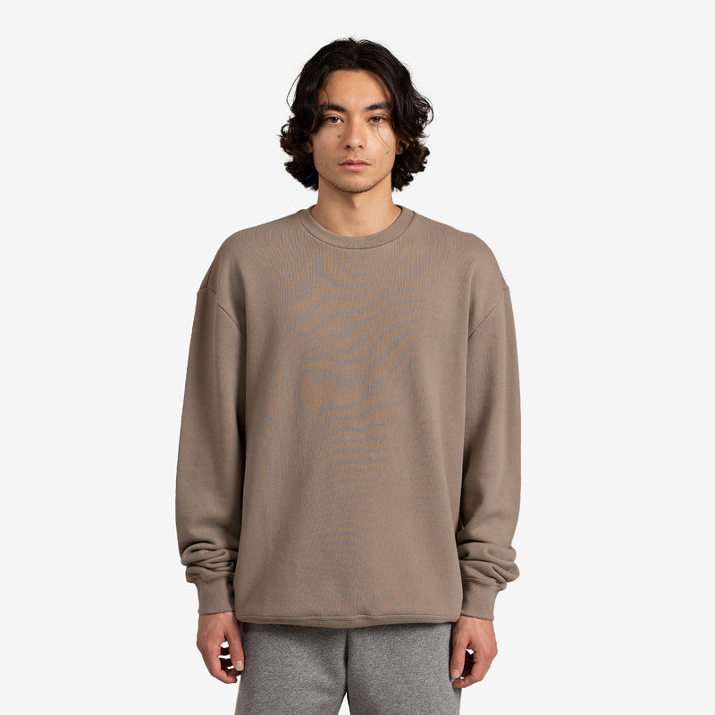 Oversized Crewneck Pullover Dust