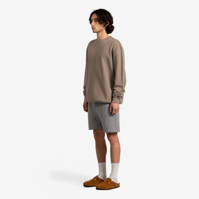 Oversized Crewneck Pullover Dust