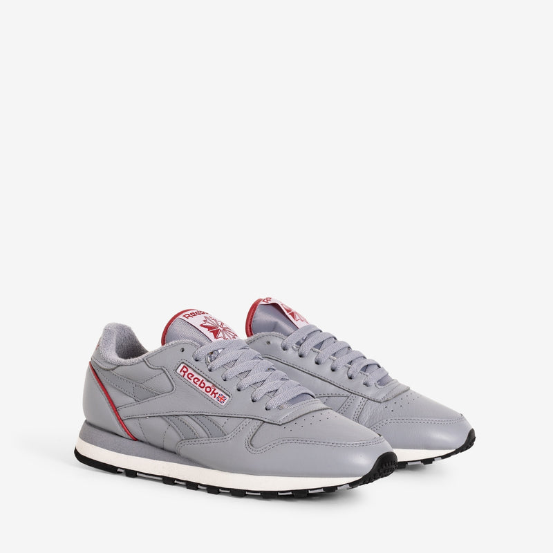 Classic Leather 1983 Cold Grey | Fresh Red Footwear