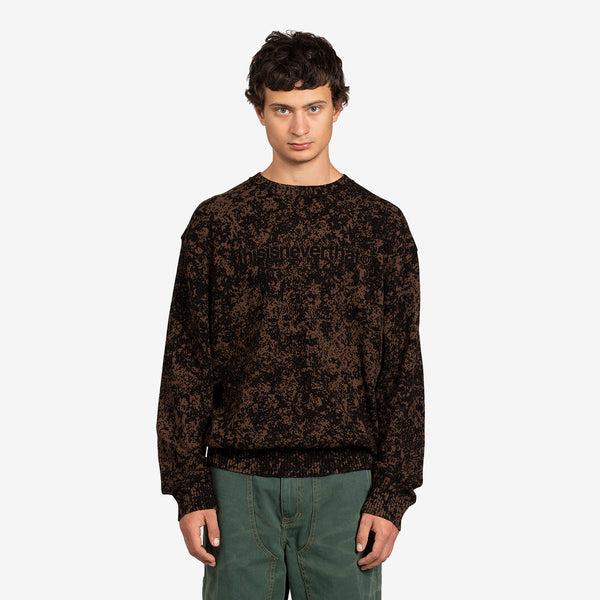 Pixel Sweater Brown | Black