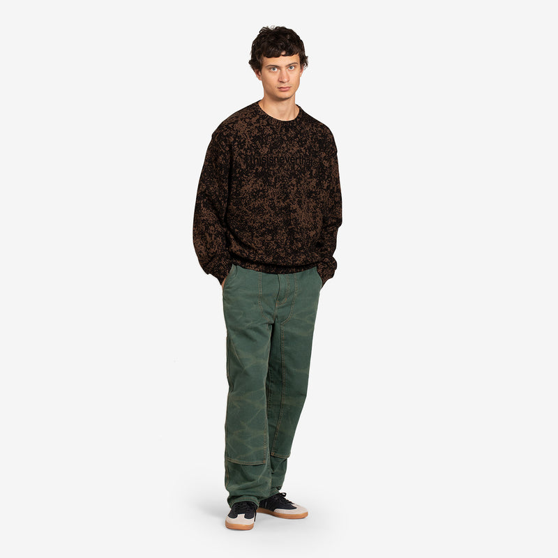 Pixel Sweater Brown | Black