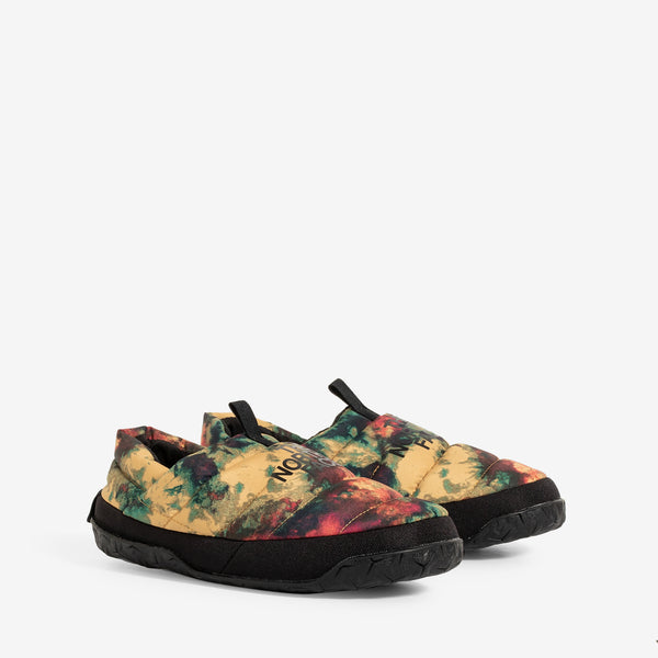 Nuptse Mule Antelope Tan Ice Dye Print | TNF Black