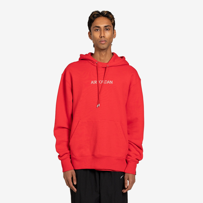 Air Jordan Wordmark Hoodie Fire Red | Sail