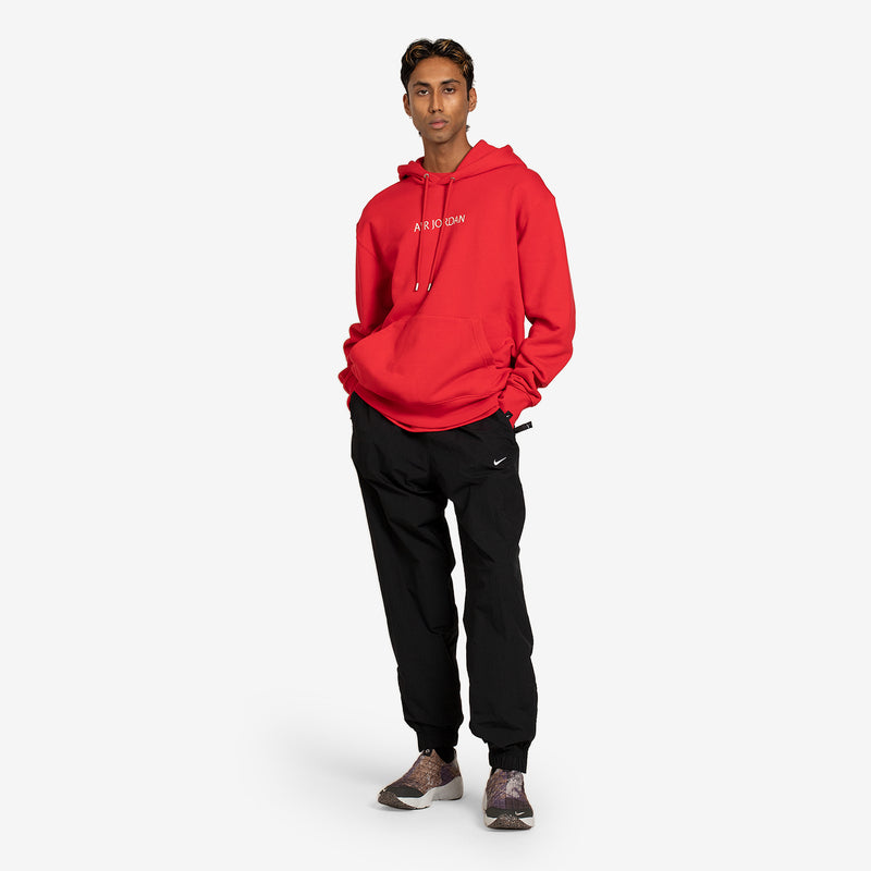 Air Jordan Wordmark Hoodie Fire Red | Sail