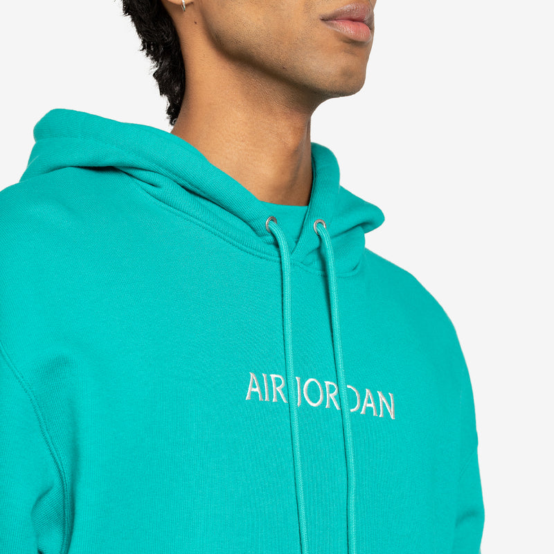 Air Jordan Wordmark Hoodie New Emerald | Sail