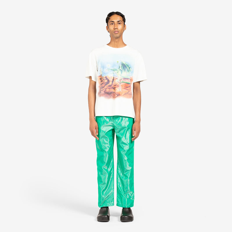 Unisex Taffetas Pant Green Pants