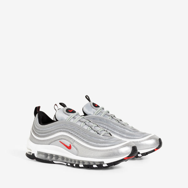 Air Max 97 OG 'Silver Bullet' Metallic Silver | University Red | Black