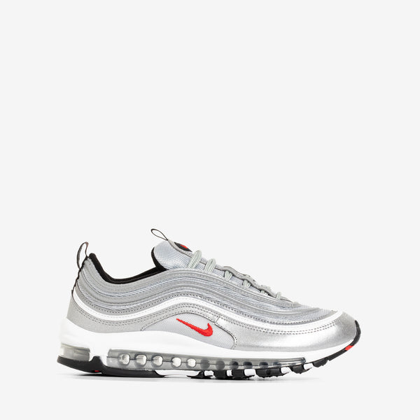 Women's Air Max 97 OG 'Silver Bullet' Metallic Silver | Varsity Red | White | Black