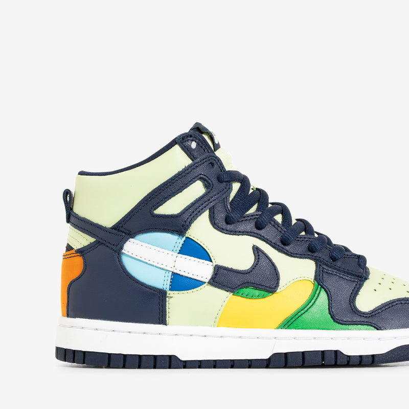 Women's Dunk High LX Pistachio | Midnight | Navy Footwear