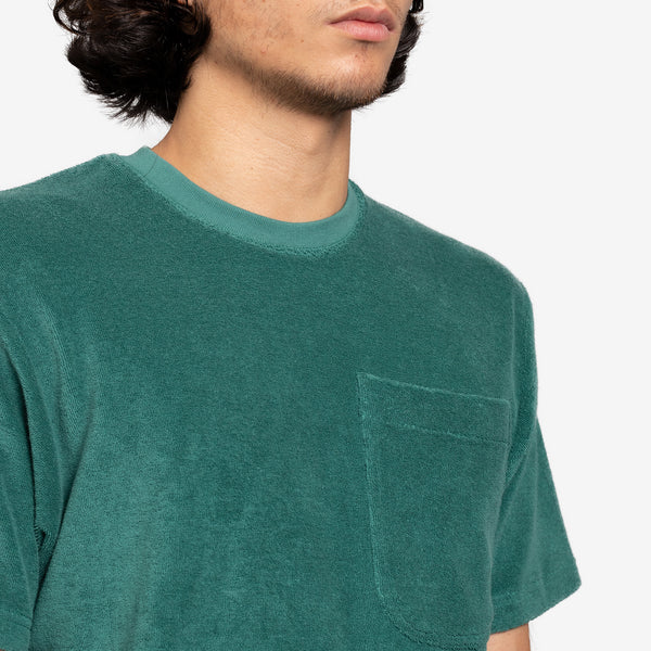 Velloso T-Shirt Grainy Dark Green