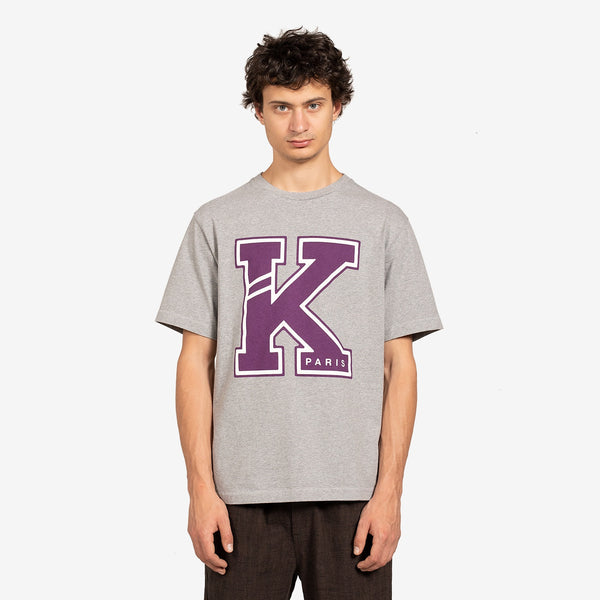 KENZO College Classic T-Shirt Pearl Grey