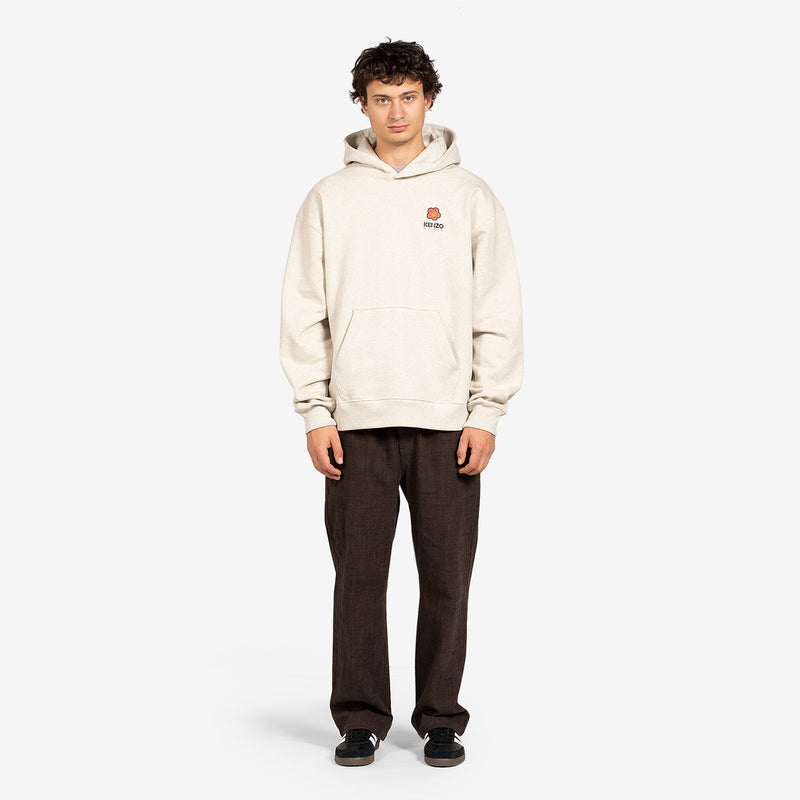 BOKE FLOWER' Hoodie Pale Grey