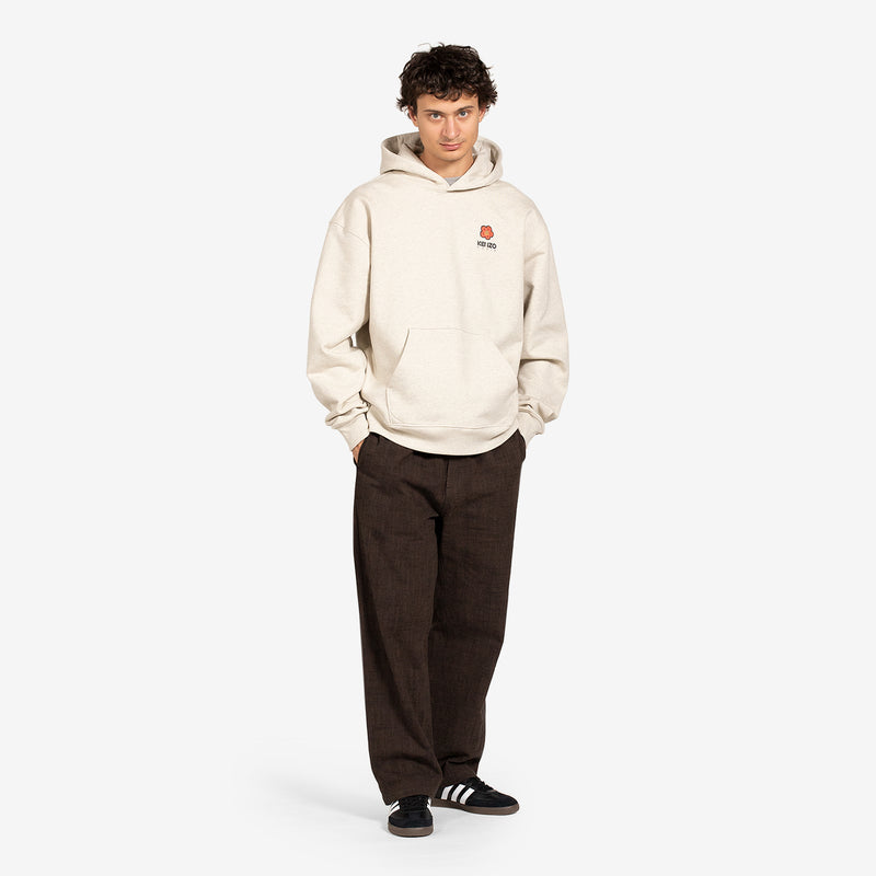BOKE FLOWER' Hoodie Pale Grey