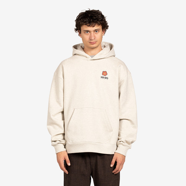 BOKE FLOWER' Hoodie Pale Grey