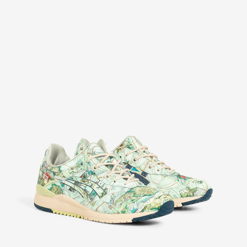 Atmos x Gel-Lyte III OG 'Aged Map' Ice Green | Midnight Blue
