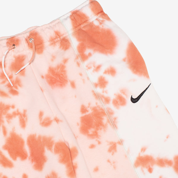 Women's Fleece Tie Dye Pants Atmosphere | LT Madder Root | Black