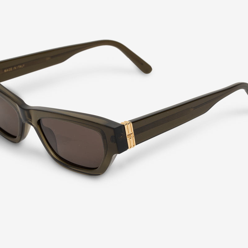 Ball Mud Green | Gold | Brown Lens